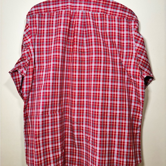 Ralph Lauren Red Plaid Button-Down Shirt Size XL - Picture 4 of 4